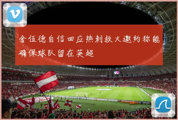 舍伍德自信回应热刺救火邀约称能确保球队留在英超